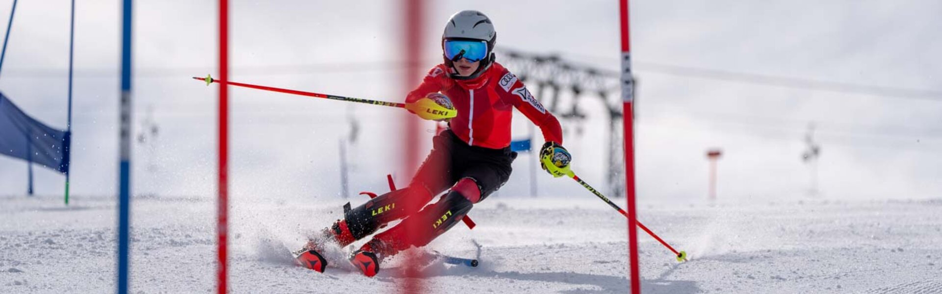 Skirennläufer im Slalomkurs | © Albert Reiter